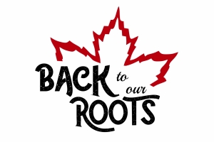 Back to our Roots logo was made for a greenhouse company that wanted to keep options to expand into other items so they wanted to keep it simply a Canadian focused logo.